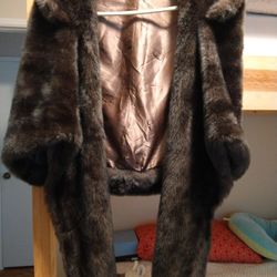 Faux Fur Shawl 