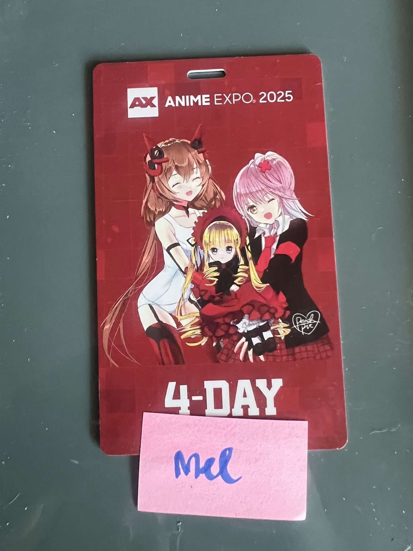 Anime Expo 2025 4 Day Badge