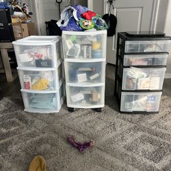 Plastic Drawers 