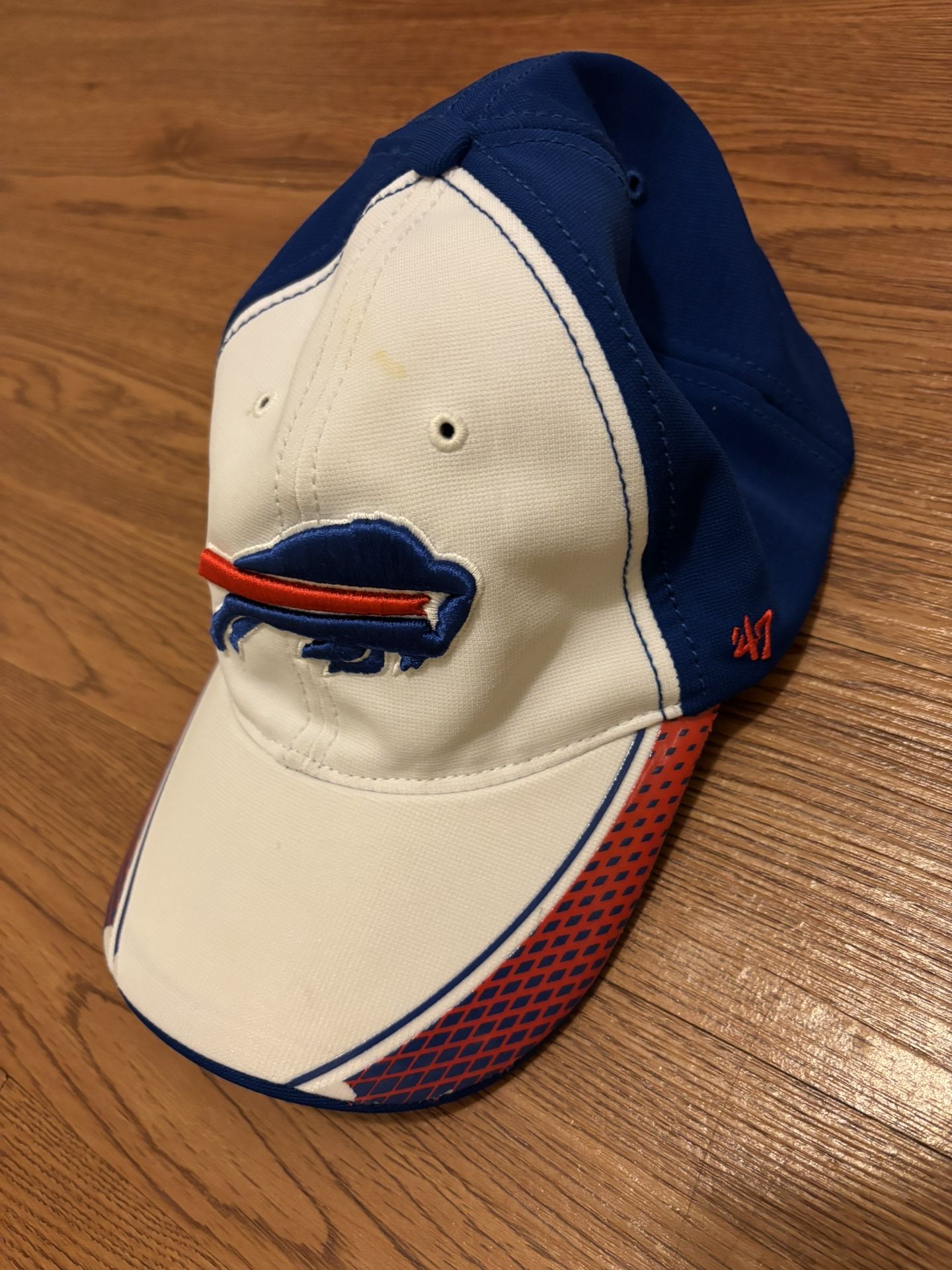 Buffalo Bills White Arc MVP Cap