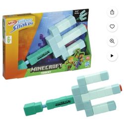 Nerf Minecraft Trident Water Blaster