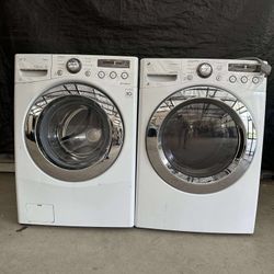 LG Washer And Electric Dryer 