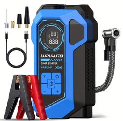 5000A Jump Starter with Tire Inflator