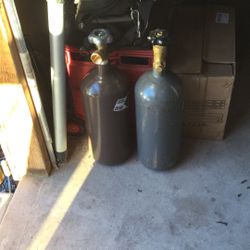 Argon /Co2 Tanks High Pressure Cylinders 25cf