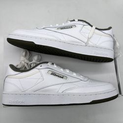 Size 8.5 - Reebok Club C JJJJound White Olive Green Men’s GX9657 NEW DS