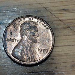 1979 No Mint Penny