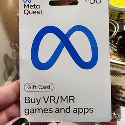 50 Dollar Meta Quest Card
