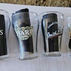 4 Mini Beer Glasses