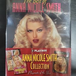 Playboy Anna Nicole Smith 3 DVD Collection. New Sealed And Out Of Print OOP