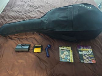 Fender Acoustic Guitar with Gig Bag & Accessories