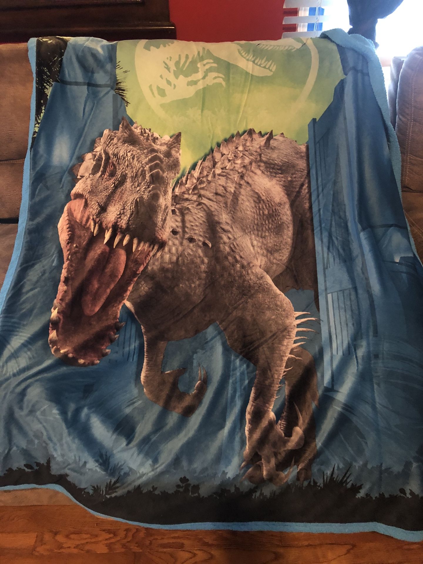 set of 2 blankets for children and one for baby