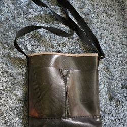 #Purse #Recycled #Rubber Tire #Handcrafted 