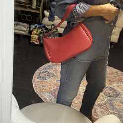 Red Shoulder Bag 