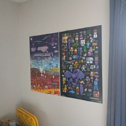 2 Minecraft Posters