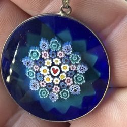 Vintage Authentic Murano Glass Pendent 