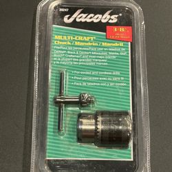 Jacobs Multi-Craft Drill Chuck Keyed Steel 3/8" 30247