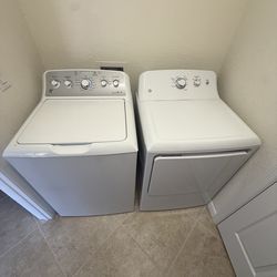 GE electric washer and dryer set