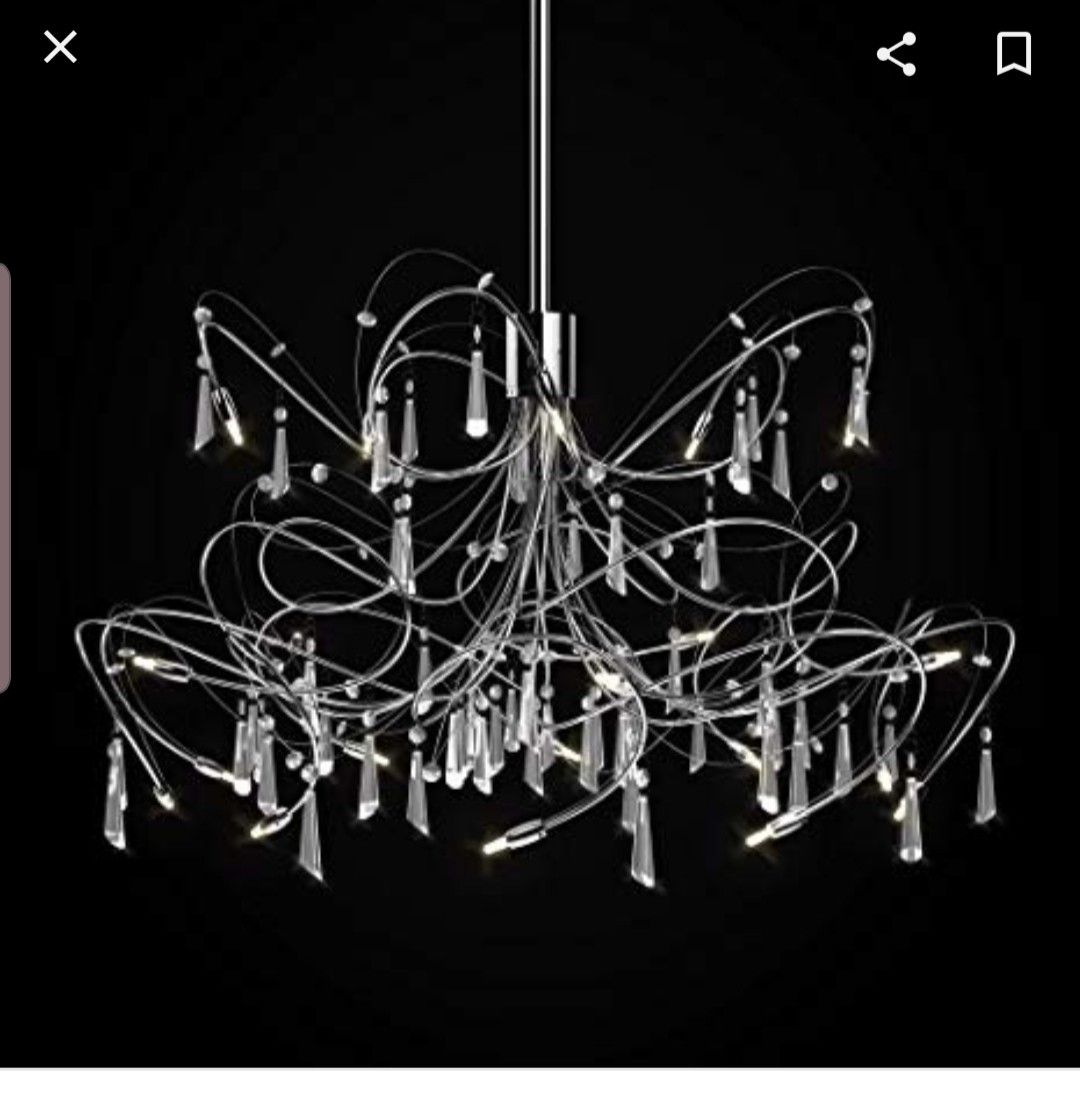 Glass Chandelier