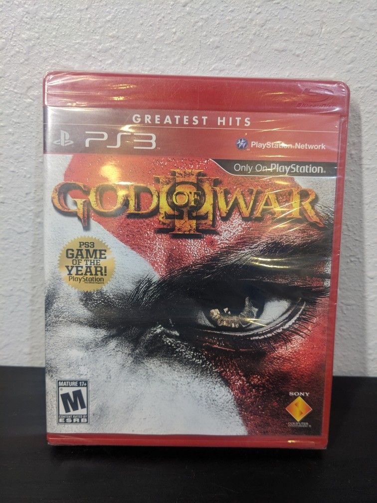 God Of War 3 BRAND NEW Sealed PS3 Video Game