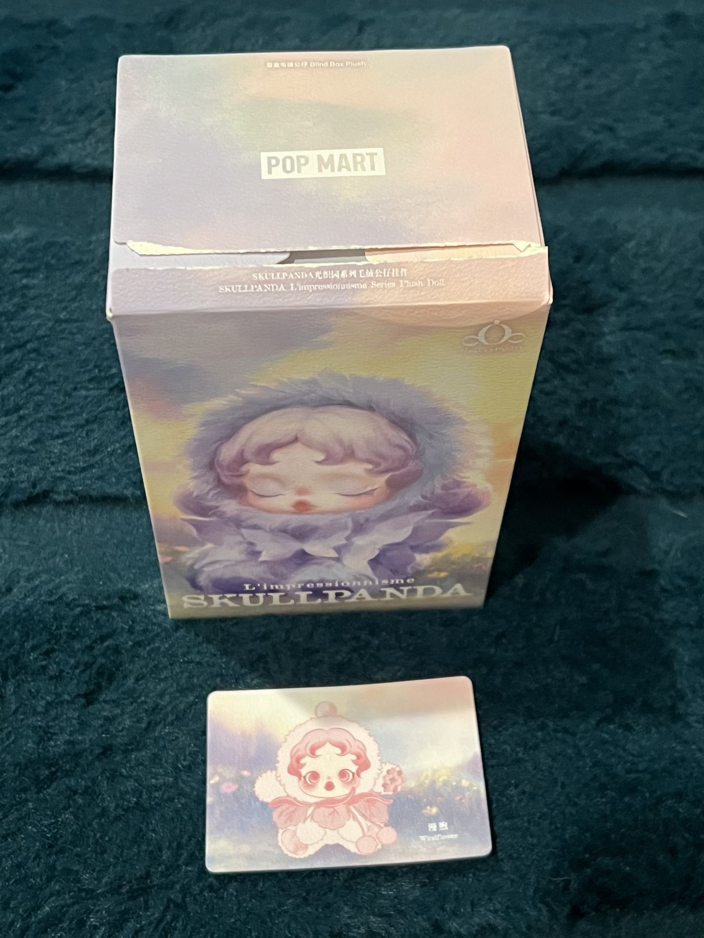 SKULLPANDA L' impressionnisme Plush Series Confirmed Windflower Doll
