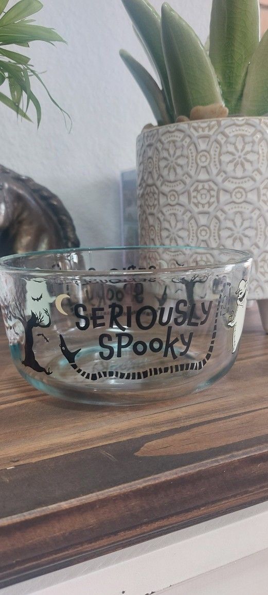 Jack Skellington Nightmare Before Christmas Collectibles Pyrex Bowl Halloween Decor
