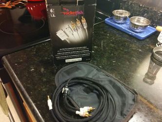 Moving sale & Audio and HDMI cables (computer available, too)