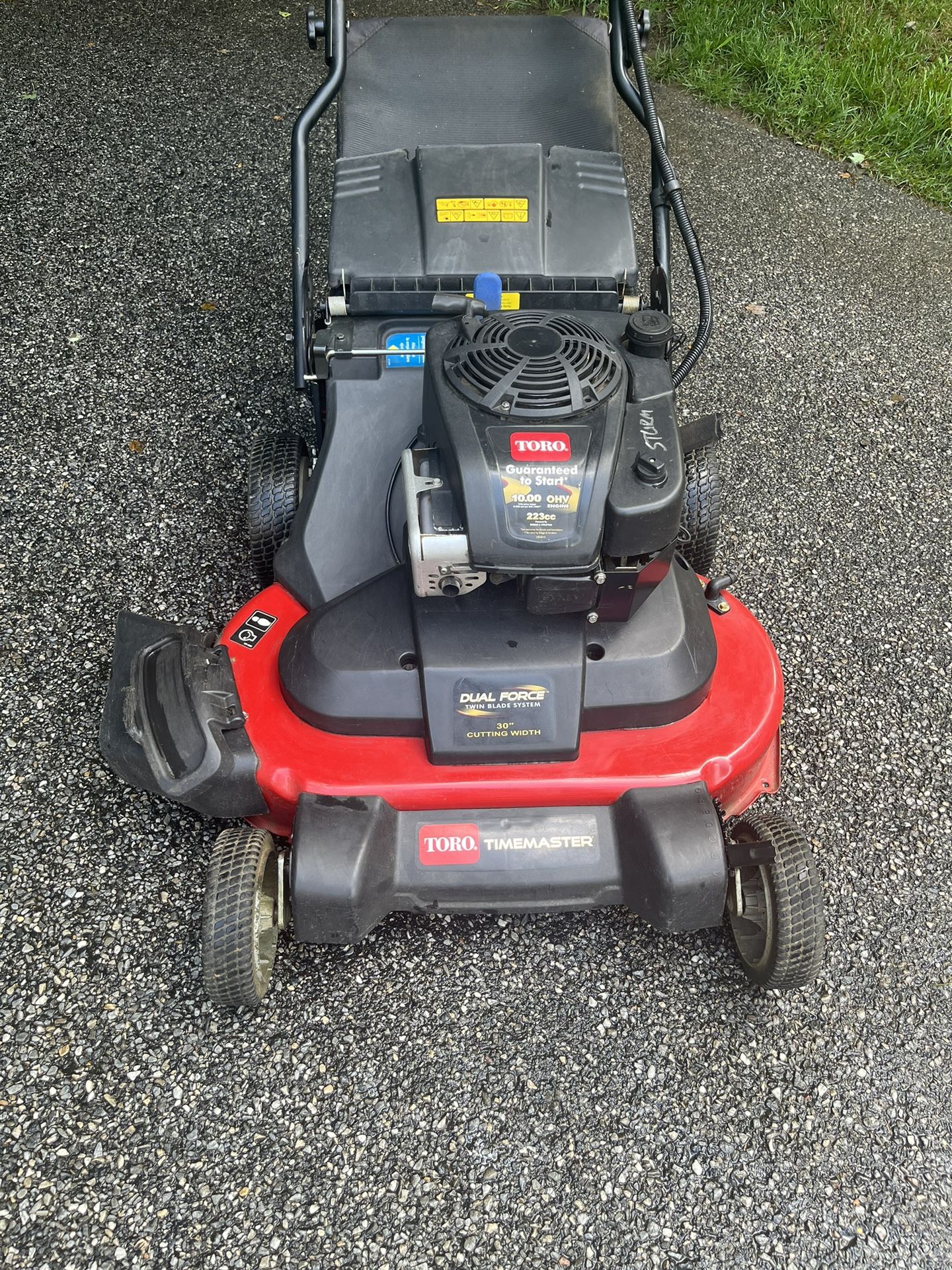 Toro TimeMaster 30" 223cc Lawnmower - Self Propel Time Master Lawn Mower