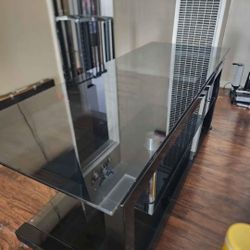 Glass Shelf Tv Stand