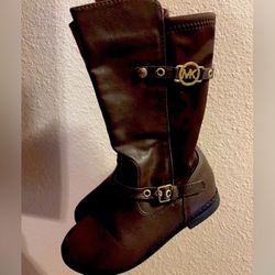Michael Kors Girls Brown Boots Size 11