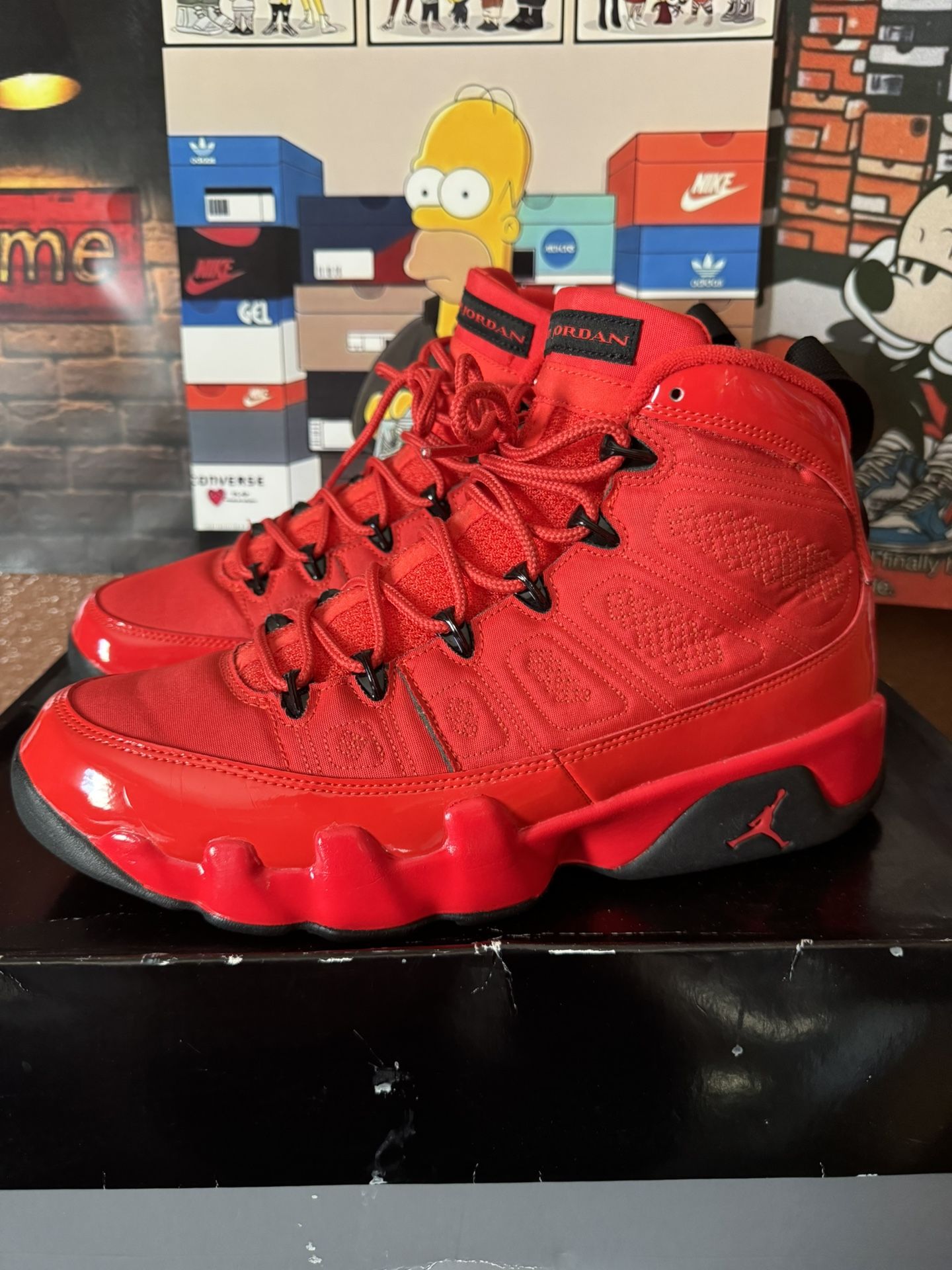 Air Jordan 9 Chile Red