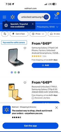 Samsung flip 6 unlocked got two cases