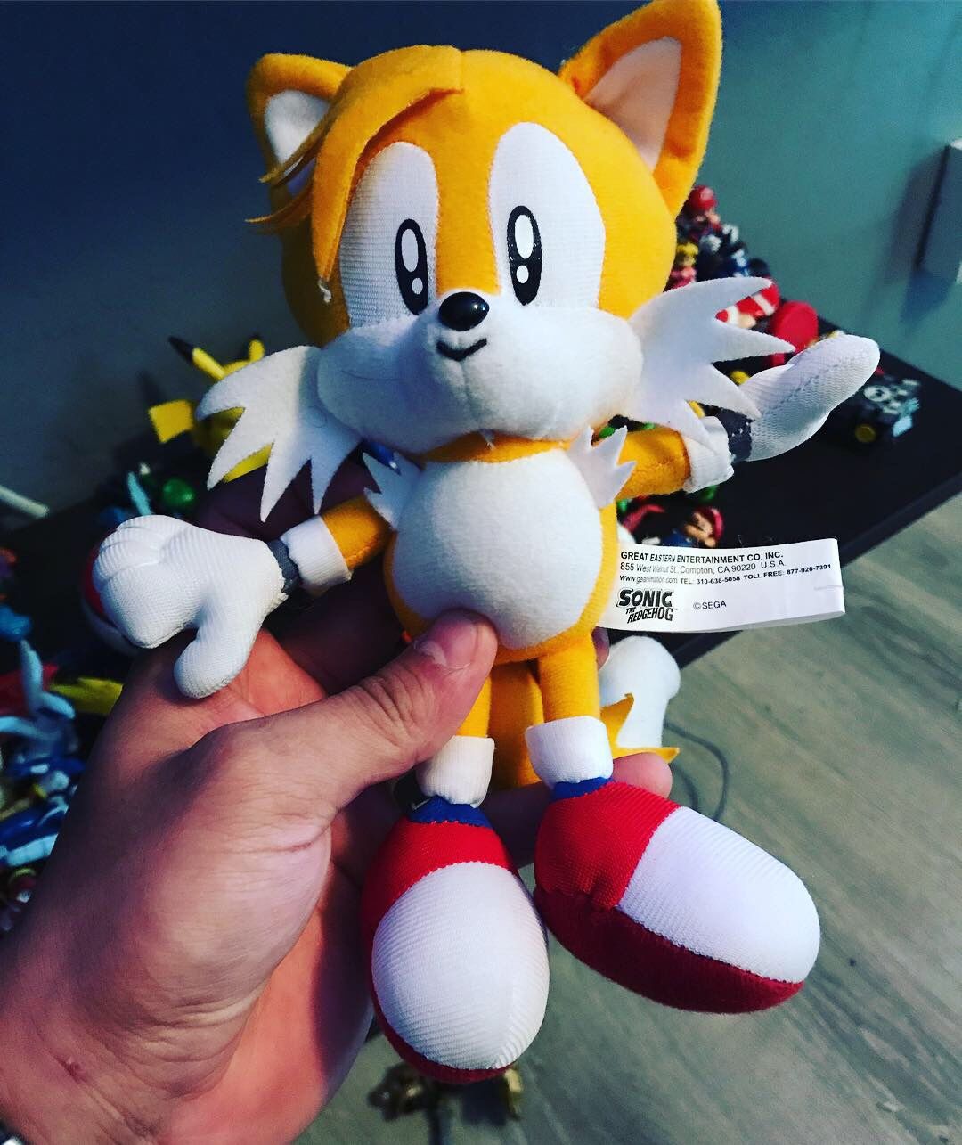 Ge Animation Classic Tails Plush Great Eastern Animation Sonic