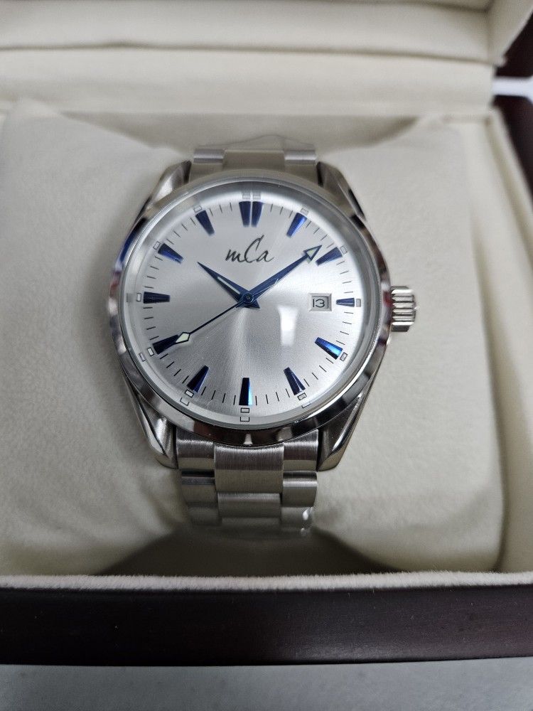Automatic Mechanical Watch, Stainless Steel 