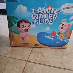 Double Lawn Water Slide Kids 