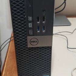 Dell Optiplex 5040 Intel i5 3.20 Ghz 1 TB 16 Ghz  Ram  Dell Monitor 24 " DVD 