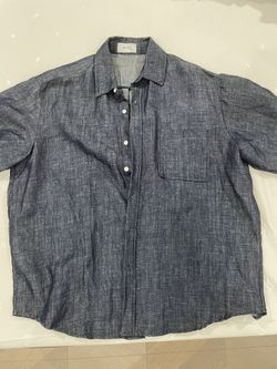 Denim Shirt Oversize Medium