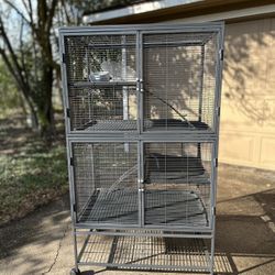 Used Frisco Small Animal Cage, Two Story