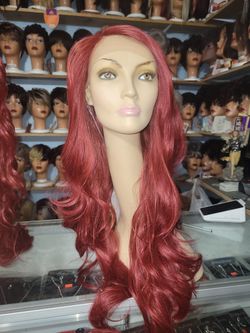Biz#RB35, Synthetic Lace Front & Heat Safe Wig.