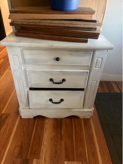 Free wood dresser.