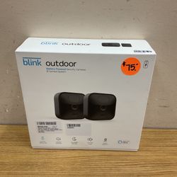 BLINK OUTDOOR BATTERY-POWERED SECURITY CAMERAS.