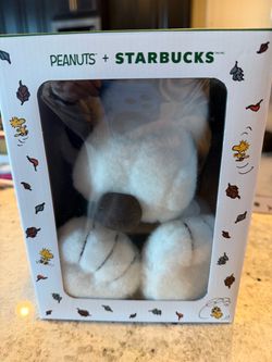 Peanuts + Starbucks Snoopy Plush