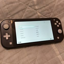 Nintendo Switch Lite Gray console 