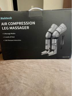Air & Heat Compressed Leg & Foot Massager