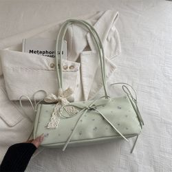026-New Spring/Summer Niche Printed Bag for Women, 2026 New Commuting Versatile Shoulder Underarm Bag, Fashionable Handheld Baguette Bag