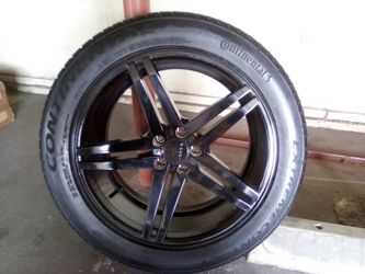 20" Verde Wheels V39 Parallax Gloss Black Rims with 275/45ZR 20 Continental Extreme Contact Tires *New*