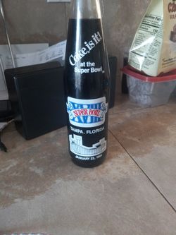 Super Bowl XVIII Coke Bottle