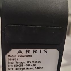 Arris NVG468MQ WiFi Router for sale. 