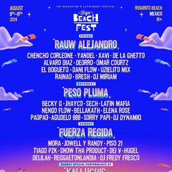 2 Baja Beach Fest 3 Day GA Wristbands 