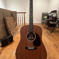 Martin D-X1E Acoustic-Electric Guitar – $420