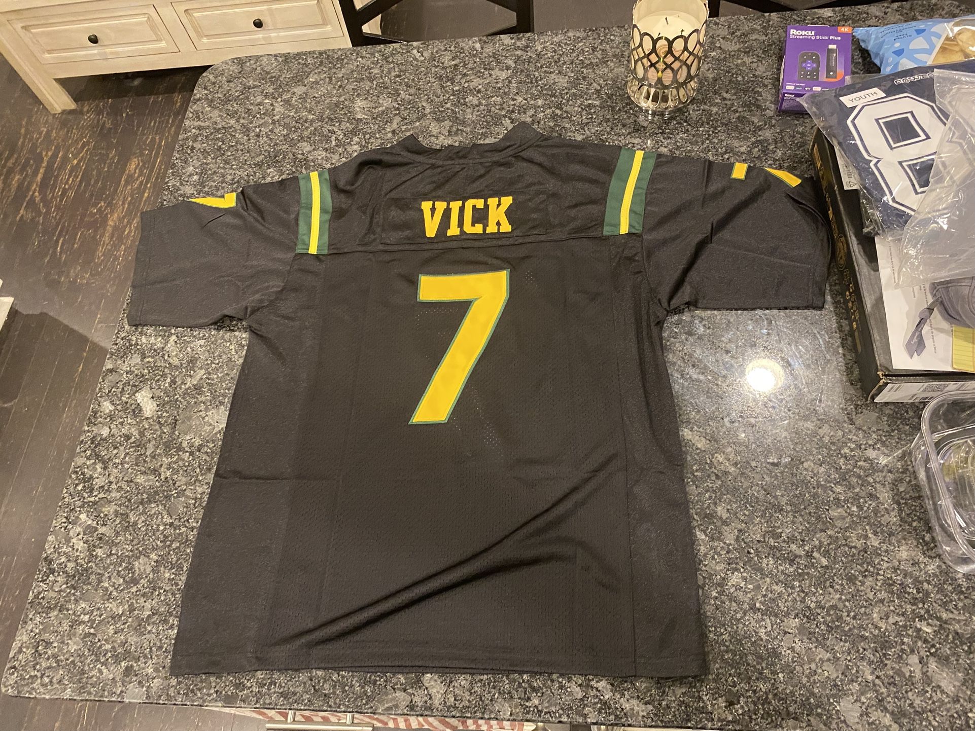 Norfolk state #7 Vick Jerseys Adult Sizes Small Up To 3XL